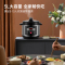 苏宁宜品电压力锅典雅黑智能型5L大容量不粘油内胆24h预约H07F8-05(SNYP-YLG5L-01B)单胆