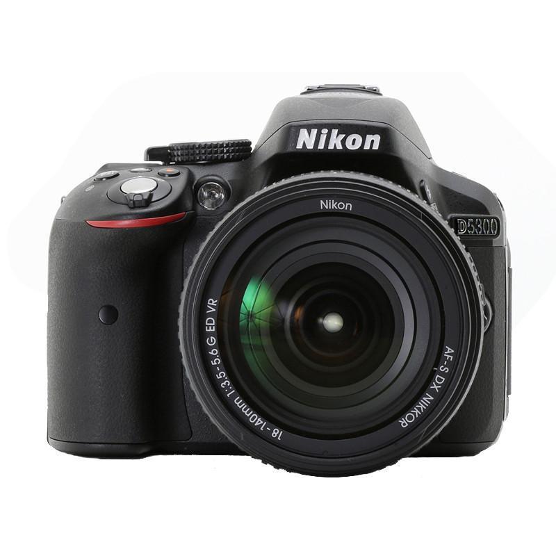 尼康/Nikon入门级 数码单反相机 D5300（18-140 +50/1.8G ）双镜头套装 2410万像素