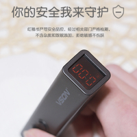 红秘书超薄卫生巾女 少女净吸不侧漏 学生日用夜用加长护垫组合装 整箱姨妈巾5包共54片