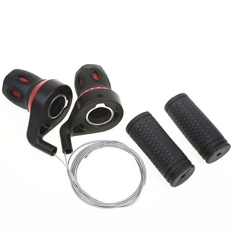 1821速山地车变速器自行车转把转拨通用转拨调速器配件优质转把左边把