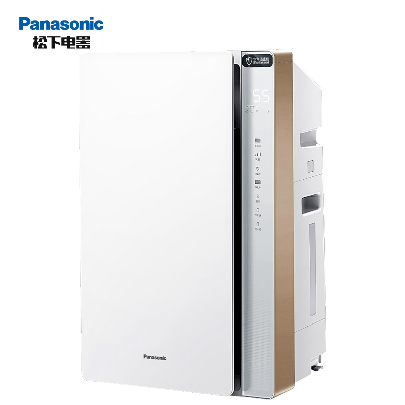 松下(Panasonic)空气消毒机净化器家用 除细菌除甲醛除PM2.5雾霾加湿 数显经典款F-VJL75C2