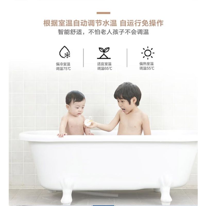 海尔(Haier) 纤薄版80升商用家用电热水器储水式小尺寸3000W 3D速热净水洗 ES80H-TY5(5AU1)