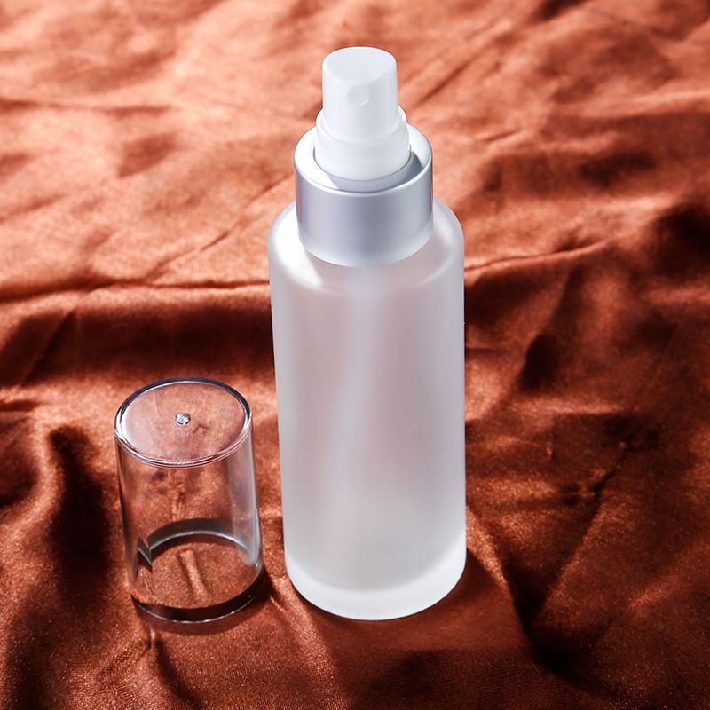 高档化妆品分装瓶玻璃喷雾瓶细雾按压乳液洗发水分装瓶旅行便携15ml