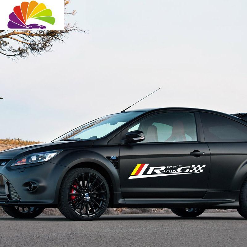 舒适主义创意汽车贴纸划痕遮挡防水车贴个性改装车引擎盖车身拉花装饰