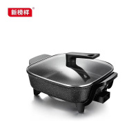 新榜样x1414电火锅家用 多功能电热锅电煮锅不粘电炒锅30CM