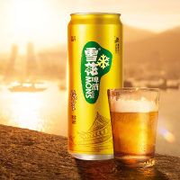 雪花啤酒(Snowbeer)纯生 500ml*12听 整箱装