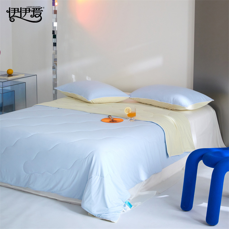 伊伊爱 凉感锦氨（160克）20大豆夏被高清大图