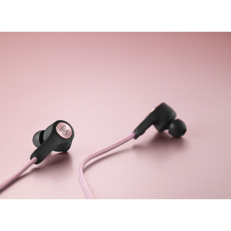 B&O PLAY beoplay H5 入耳式蓝牙无线耳机 磁吸运动耳机 手机游戏耳机 跑步带麦可通话 玫瑰粉色