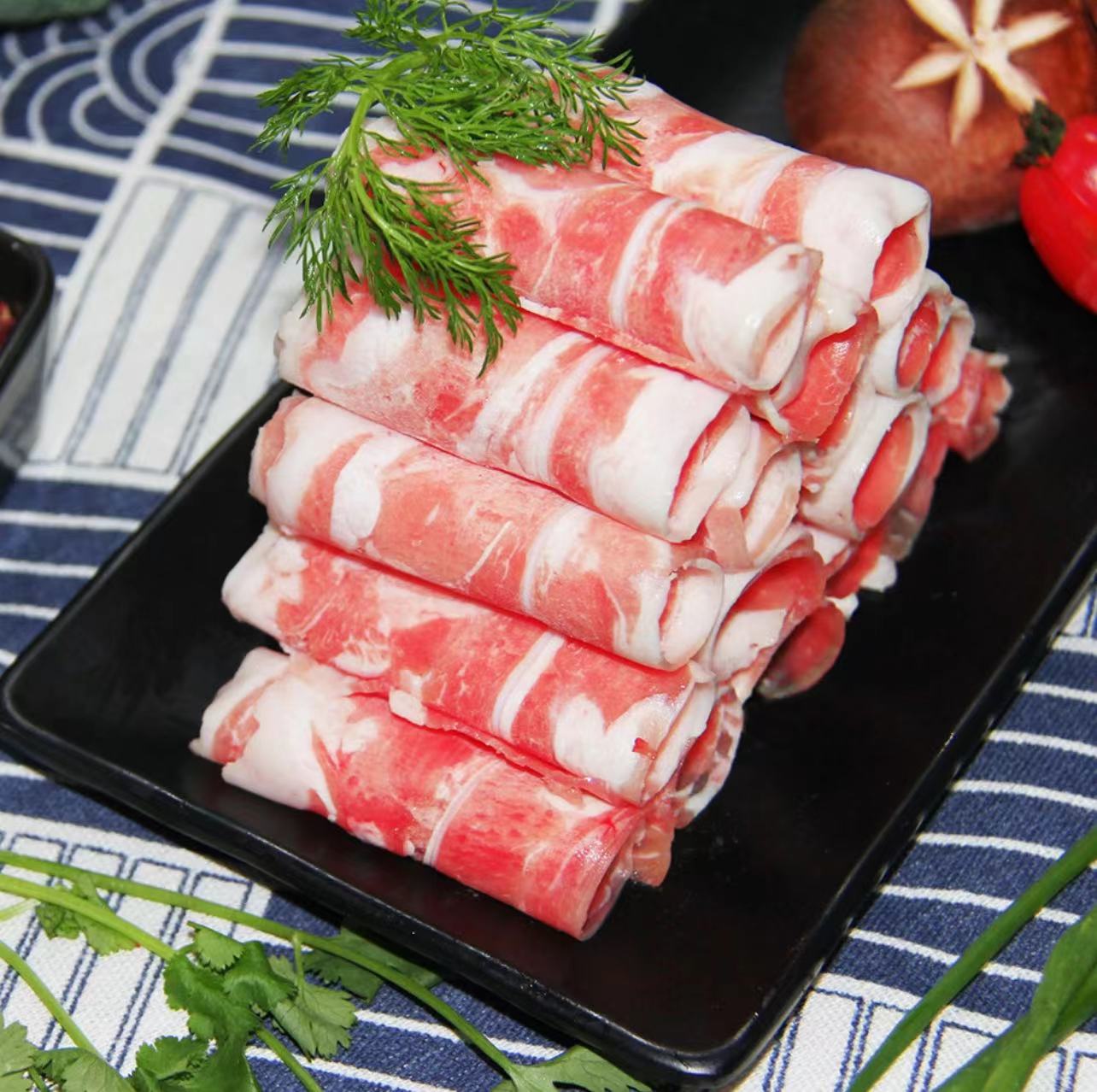 巴林牧场优质速冻羔羊肉精选小份装鲜嫩多汁健康美味高清大图