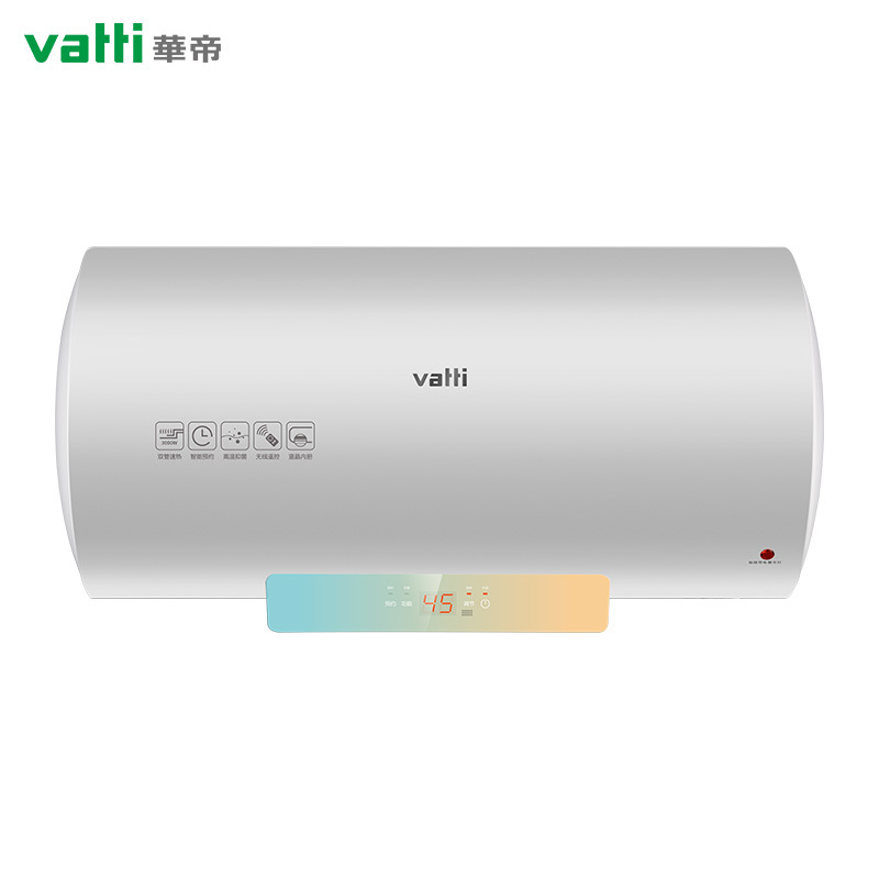 華帝(vatti)DS6电热水器节能省电防电墙安全保护触摸按键控制+红外无线遥控蓝晶搪瓷内胆