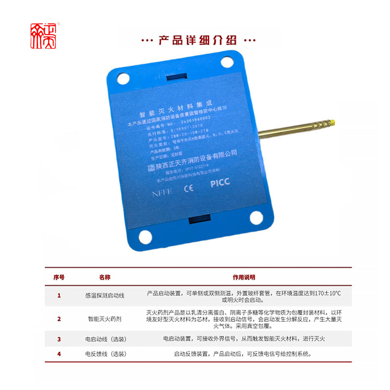 正天齐智能灭火材料ZMM-20-10W-ZTQ高清大图