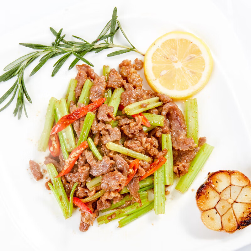 牛肉丝 袋装500g高清大图