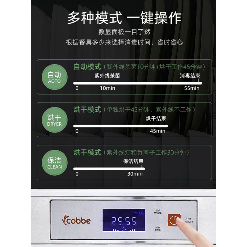沥水消毒碗柜放碗筷收纳箱收纳盒带盖装餐具盘碗碟置物架厨房家用收纳层架 三维工匠高清大图