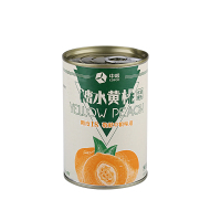 中粮梅林糖水黄桃罐头 425g*4罐