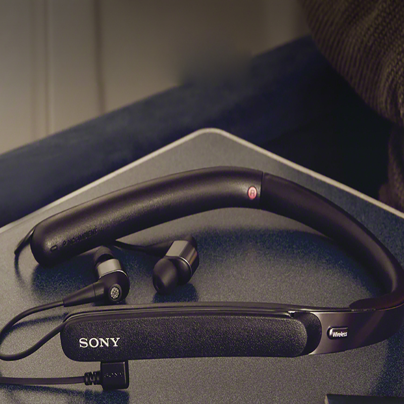 索尼sonywi1000x黑色蓝牙降噪无线耳机
