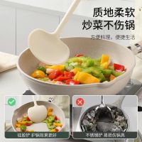 新款锅铲硅胶铲子耐高温不粘锅专用家用防烫圆形炒菜铲汤勺N8169