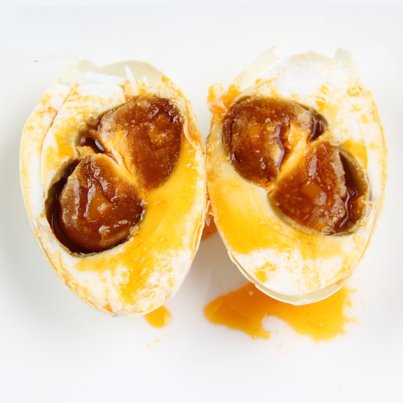 高邮双黄蛋咸鸭蛋85g/枚10只农家散养双黄咸鸭蛋一蛋双黄好事成双