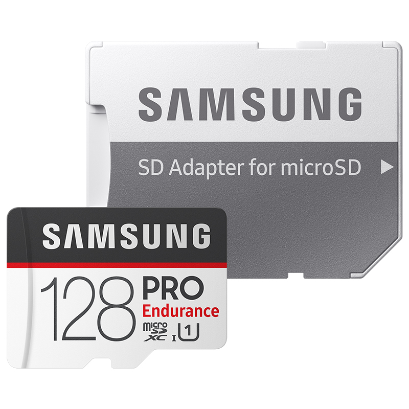 三星(SAMSUNG) 128G microSD TF UHS-1 4K高清 高度耐用存储卡 行车记录仪、监控专用卡