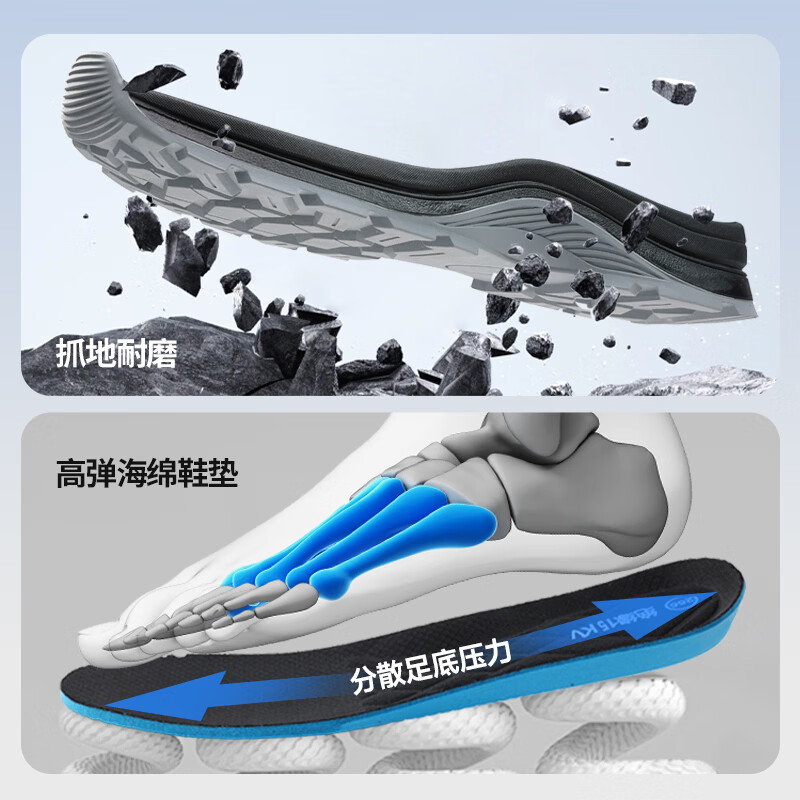 蓝鸥盾劳保鞋夏季透气超轻绝缘10KV安全工作鞋D291LFB高清大图