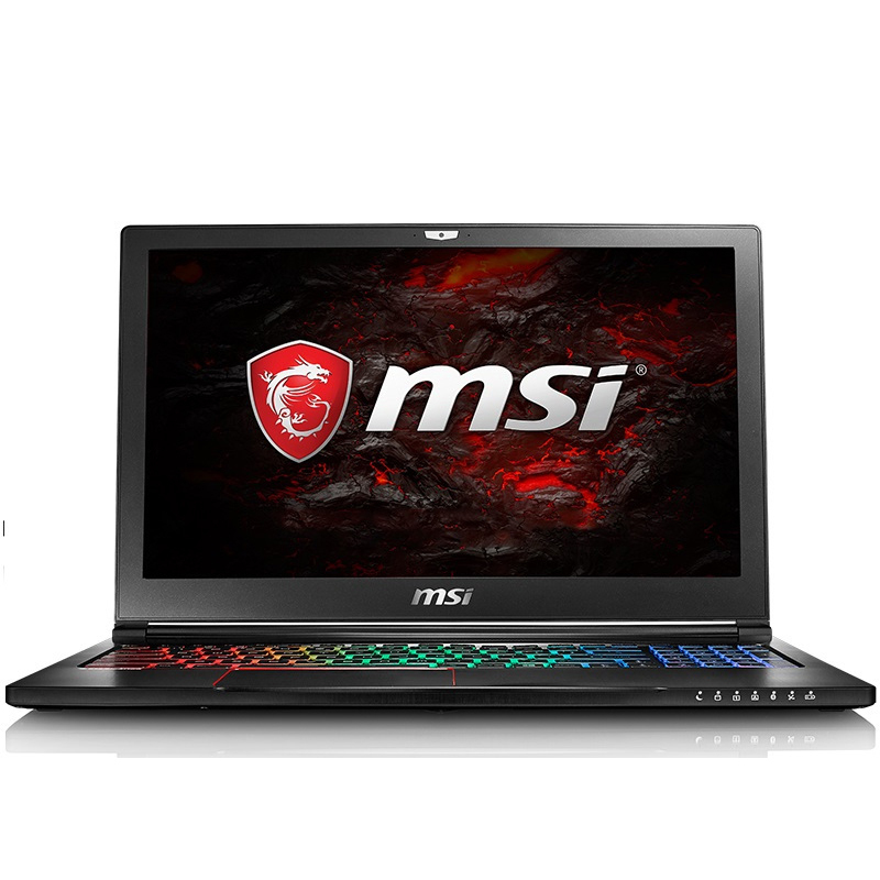 微星(MSI)GS63VR-258 15.6游戏本笔记本电脑i7-7700HQ GTX1060 128GB+1TB 6G