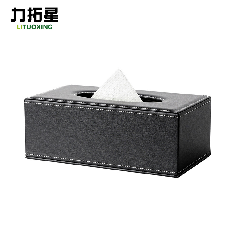 力拓星 皮革纸巾盒 大号 个高清大图