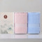洁丽雅(grace)6732毛巾2条装 110g 76*35cm 粉色+兰色纯棉毛圈成人毛巾柔软吸水
