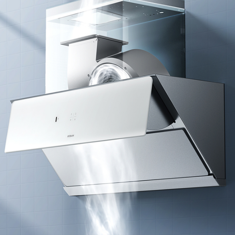 [新品]老板(robam)油烟机 侧吸油烟机高端白色抽油烟机家用大吸力厨房