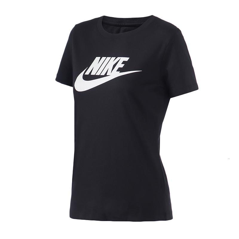 nike耐克女装短袖t恤经典简约圆领针织休闲运动服bv6170010