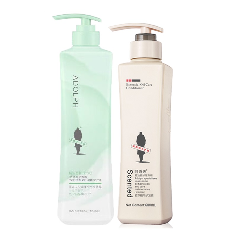 阿道夫 白牡丹香氛洗发水护发素套装白牡丹洗发水800ml+护发素680ml