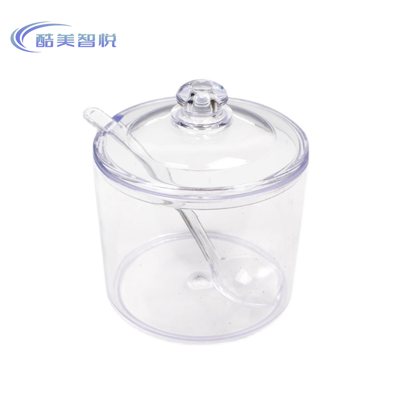 酷美智悦 亚克力调味瓶透明带顶珠320ml KM-JZ479 个高清大图