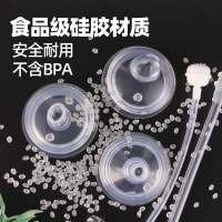 2个装重力球吸管鸭嘴(适合6个月以上)适配飞利浦新安怡奶瓶配件