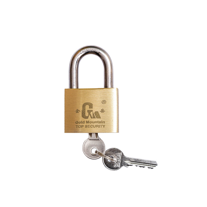 金岳 铜锁 TR40mm 40mm*14mm (黄色 )高清大图