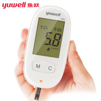 鱼跃(YUWELL)血糖仪 家用智能免调码580（赠采血笔+100片试纸+100支采血针）