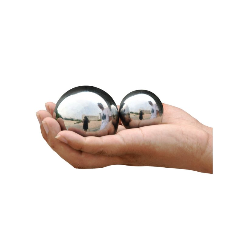 保定铁球健身球手球实心钢球中老年保健球锻炼把玩转 手握球