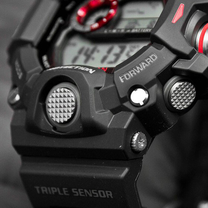 卡西欧casio手表gshock系列三重感应器太阳能6局电波男表石英表男表