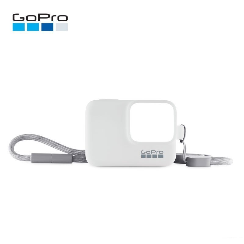 GoPro 硅胶保护套(蓝色)+挂绳