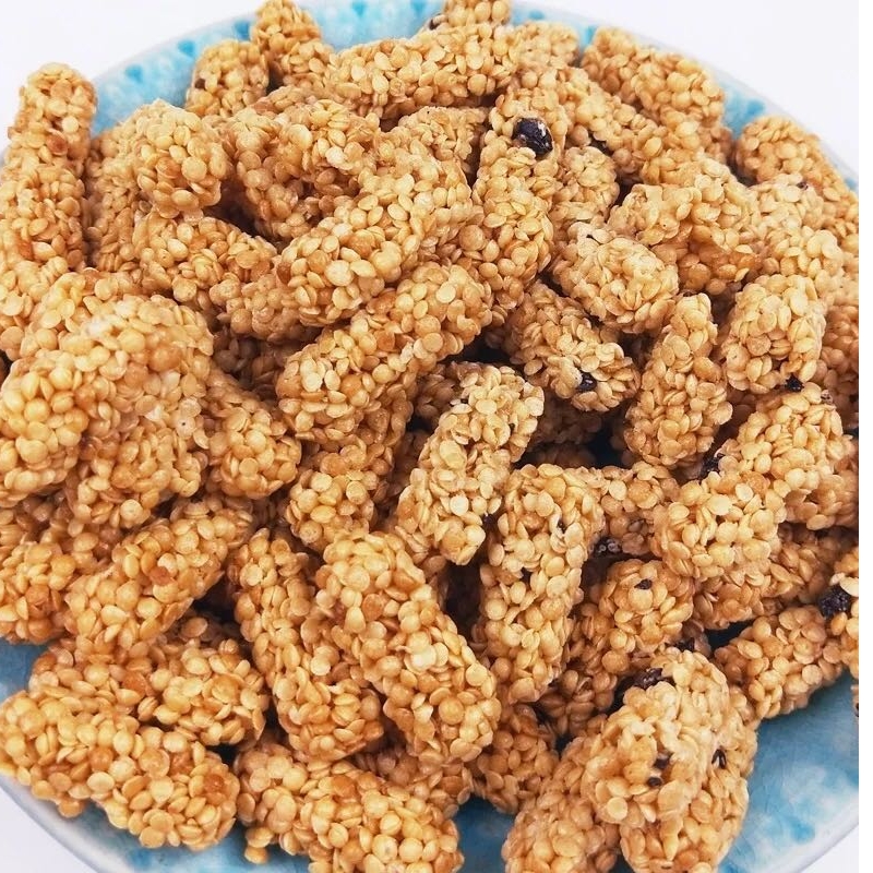 燕麦酥条糖2500克袋装散装整箱抖音网红代餐小零食品特色小吃美食 5斤花生味高清大图