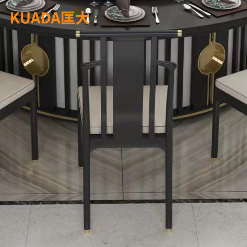 匡大办公椅 实木餐椅 简约会议椅 KDT908高清大图