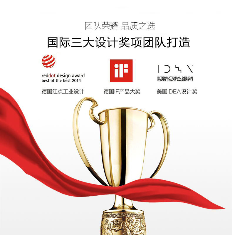 UCHEER友好 车载净化器TIS 车载家用迷你USB净化器 除甲醛 除异味 除烟味 除灰尘 除甲醛杀菌 中国红