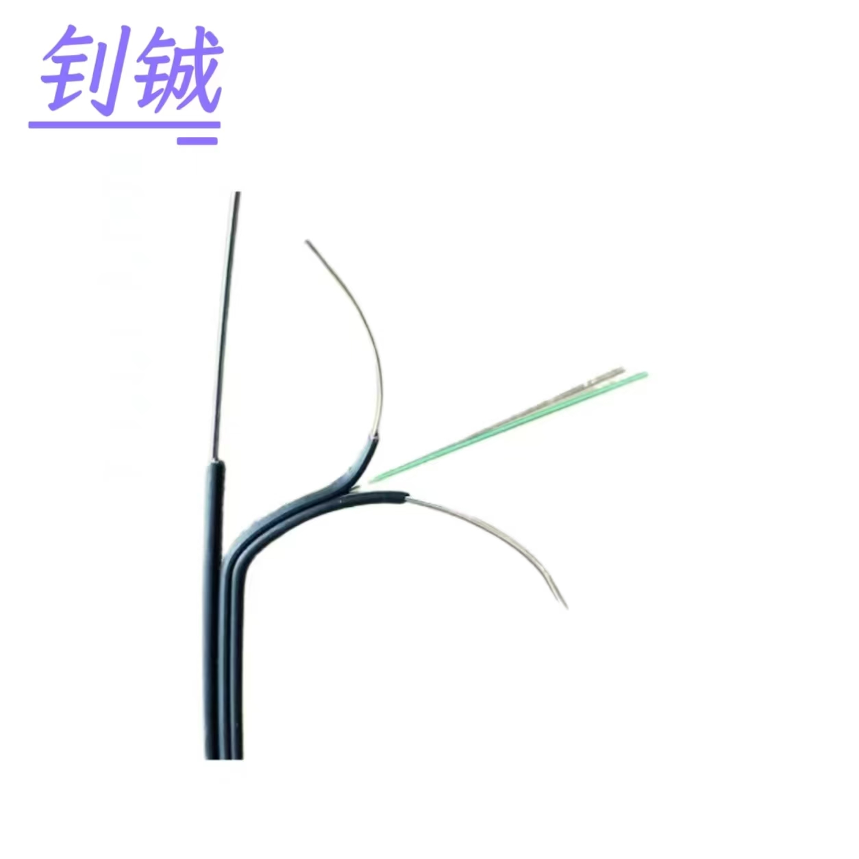 钊铖 室外皮线光缆光纤2芯1000米/卷