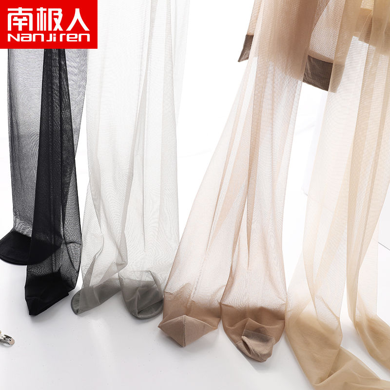 南级人丝袜女薄款性感光腿菠萝连裤袜黑丝jk高清大图