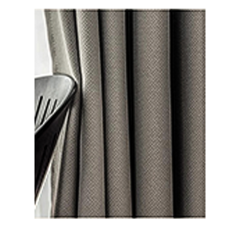 植巾 CL510 100*100cm 加厚双面麻窗帘 (计价单位：米) 灰色高清大图