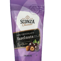 Sconza原粒榛子海盐黑朱古力80g
