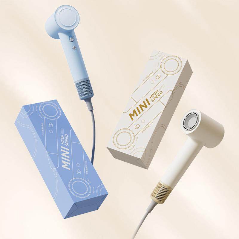 美的(Midea)Mini高速吹风机 1500W FG106(冰奶咖)高清大图