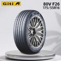 佳通(Giti)轮胎 175/55R16 80V F26 适配 欧拉黑猫/白猫