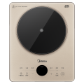 美的（Midea）电磁炉家用多档调节火锅炉铂钻系列2200W大功率恒匀火加热爆炒定时多功能电磁炉 MC-E22B21