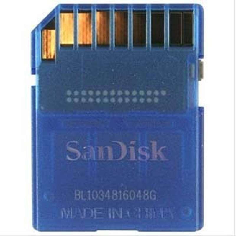 闪迪（SanDisk）16G SD卡 class4 高速相机内存卡车载存储卡 上海金童