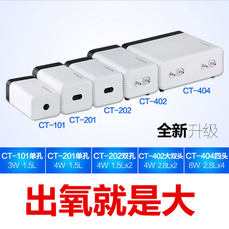 加氧气泵鱼缸打氧器增氧泵小型抽养换冲氧充氧棒机家用高清大图