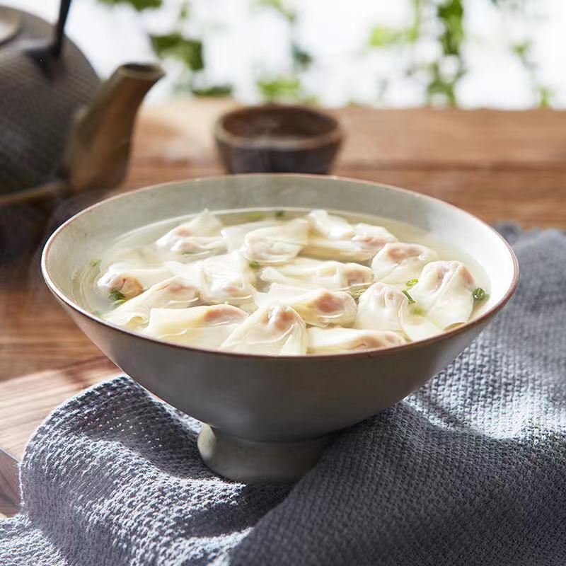 传统手工馄饨现包速冻馄饨早餐食品批发猪肉馅馄饨8包每包260g超划算