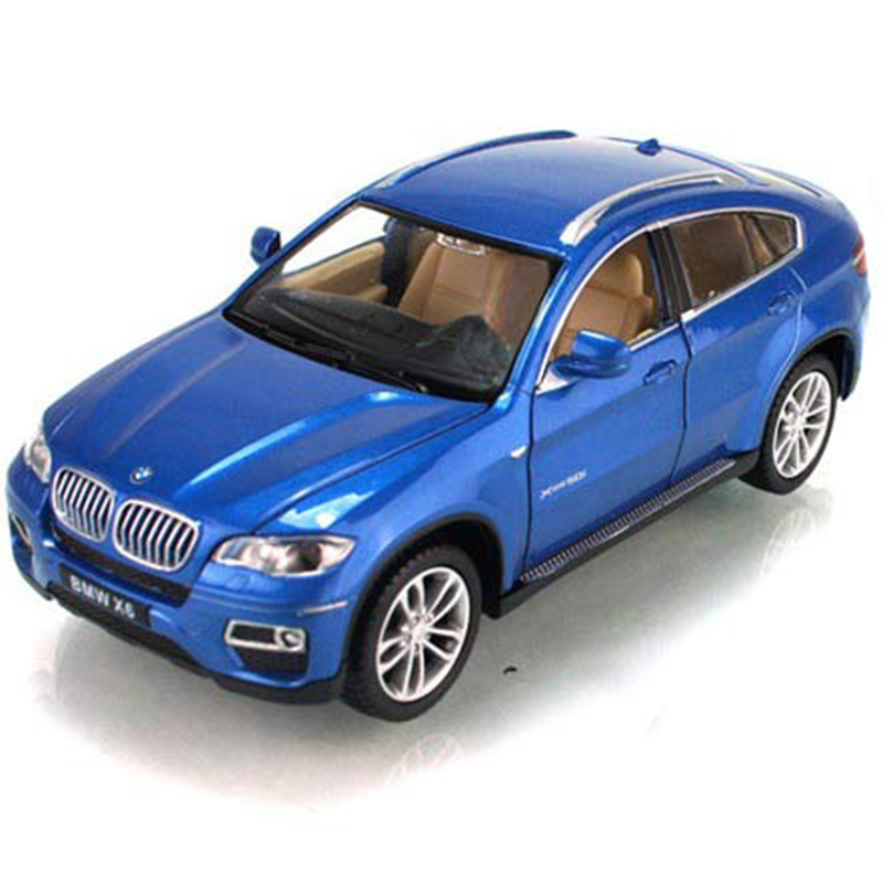 彩珀132x6suv越野车50i带声光回合金汽车模型玩具收藏蓝色视频